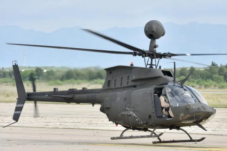 NOVE SNAGE U ZRAKU: U Zračnoj bazi Zemunik održana prezentacija letačke obuke na helikopterima Kiowa