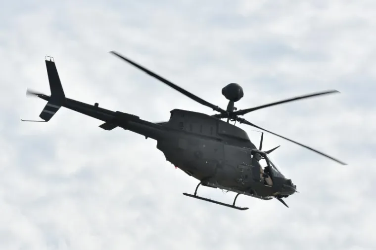 NOVE SNAGE U ZRAKU: U Zračnoj bazi Zemunik održana prezentacija letačke obuke na helikopterima Kiowa