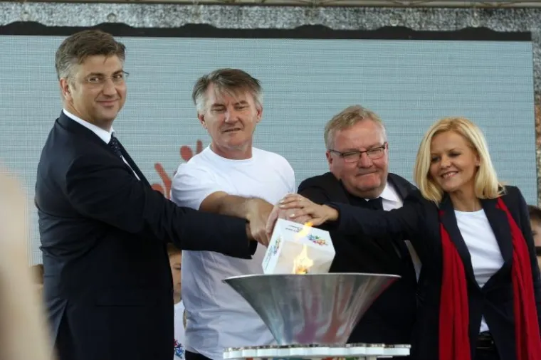 Prelog: svečano otvorene 21. sportske igre mladih