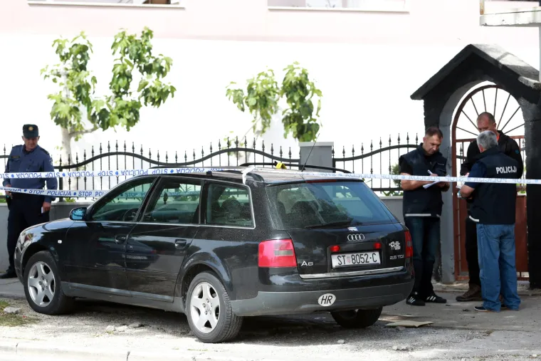 Split: na audi u Velebitskoj ulici s balkona je bačen molotovljev koktel