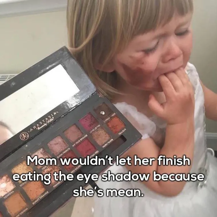 Mama joj nije dopustila da pojede &scaron;minku.