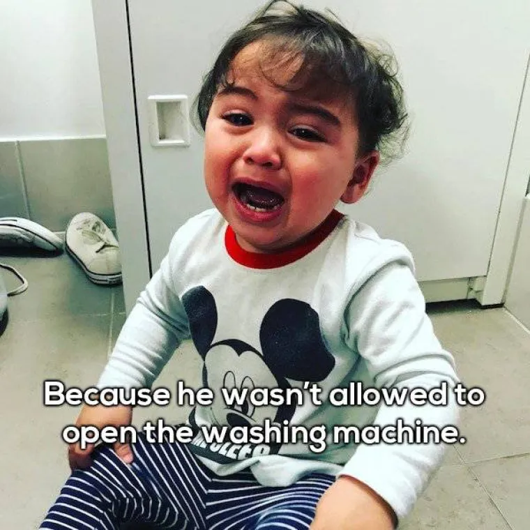 Nije smio otvoriti perilicu rublja.