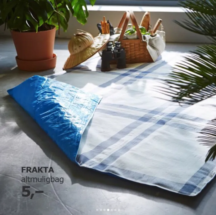 RADE ČUDA OD IKEA-INE VREĆICE: Malo se zabavili rezuckanjem i krojenjem, a onda se uključila i sama IKEA