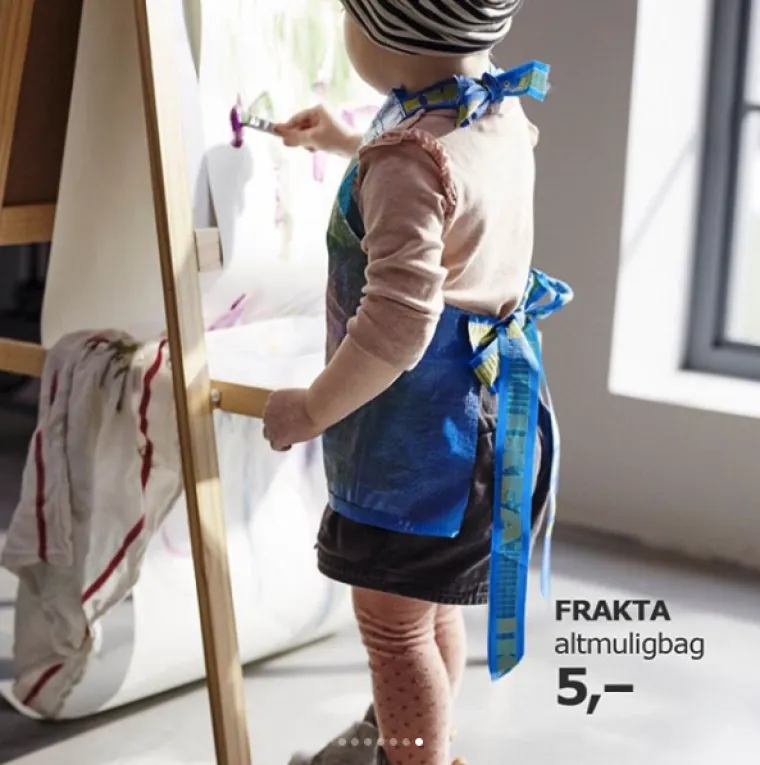 RADE ČUDA OD IKEA-INE VREĆICE: Malo se zabavili rezuckanjem i krojenjem, a onda se uključila i sama IKEA