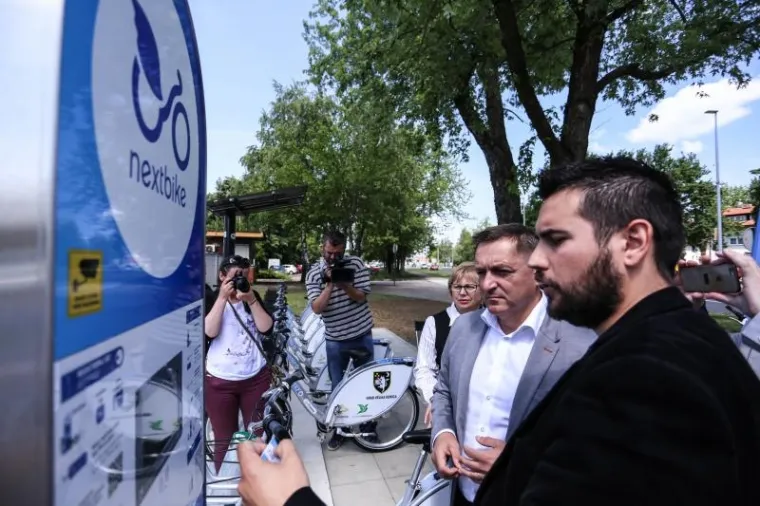 Velika Gorica: Pu&scaron;tanje u rad sustava javnih gradskih bicikala Nextbike