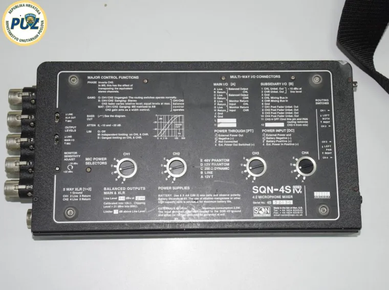 Kamere i tehnička oprema koji su ukradeni s HRT-a