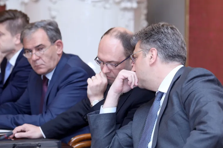 Andrej Plenković i Davor Ivo Stier