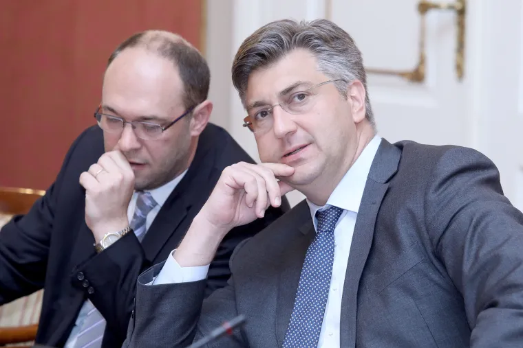 Andrej Plenković i Davor Ivo Stier