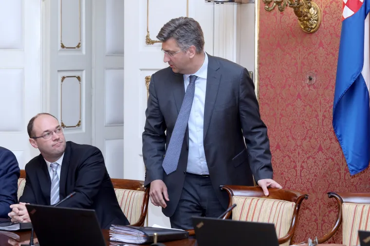 Andrej Plenković i Davor Ivo Stier