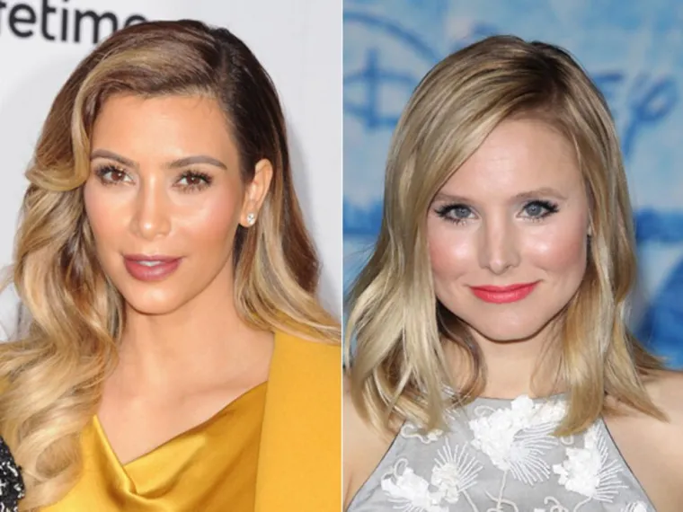 Kim Kardashian i Kristen Bell