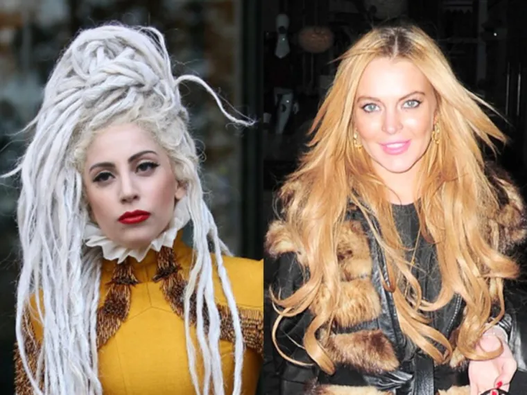 Lindsay Lohan i Lady Gaga