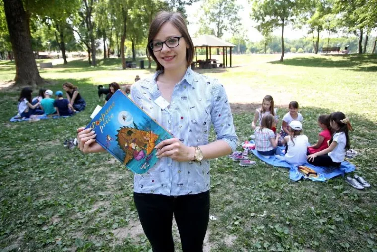 Genijalan projekt za klince: djeca na dekama uživala u čitanju knjiga uz jezero Bundek