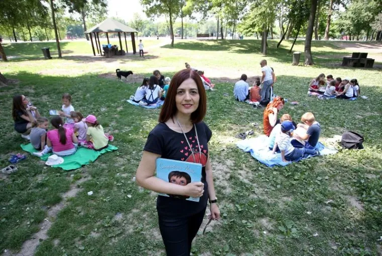 Genijalan projekt za klince: djeca na dekama uživala u čitanju knjiga uz jezero Bundek