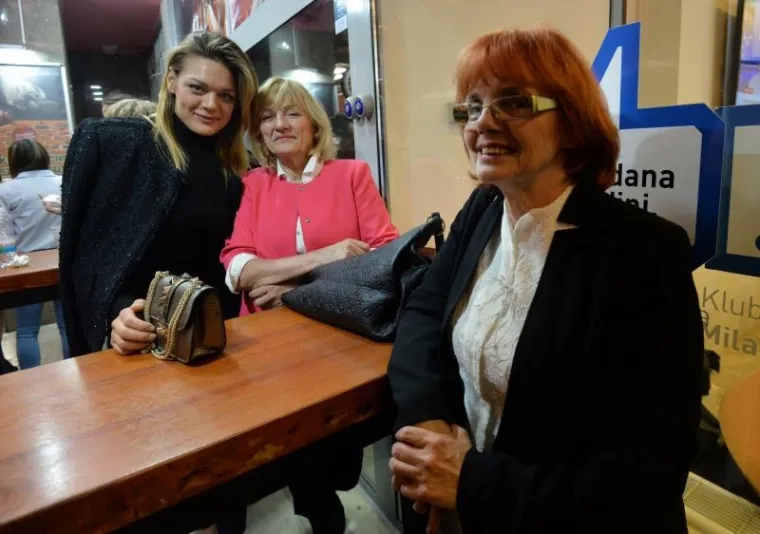 Čekanje rezultata lokalnih izbora u stožeru Bandić Milan 365 - Stranke rada i solidarnosti u Pra&scaron;koj. Sandra Perković, Vesna Kusin.