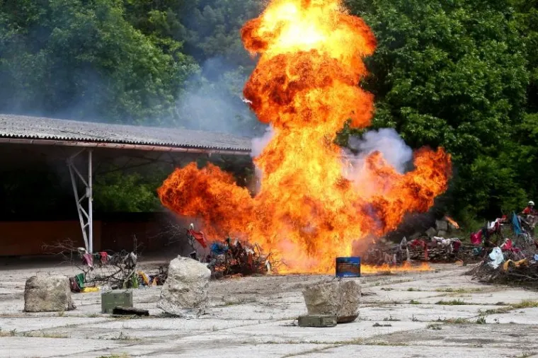 Pokazna vježba službi civilne za&scaron;tite u sklopu Dana kriznog upravljanja