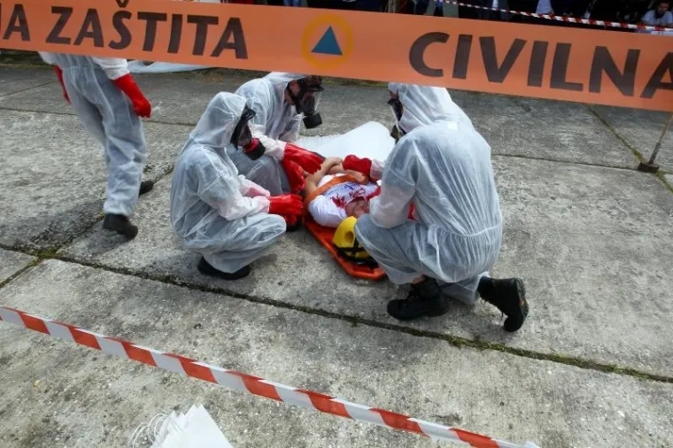 Pokazna vježba službi civilne za&scaron;tite u sklopu Dana kriznog upravljanja
