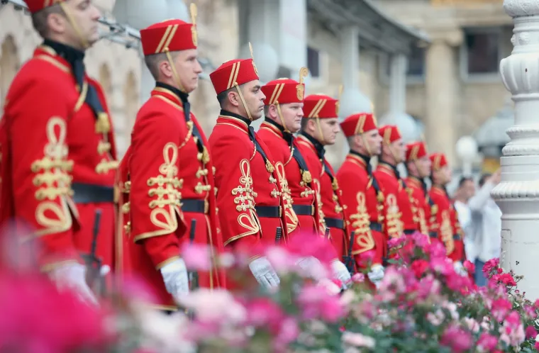 Postrojavanje Počasne satnije