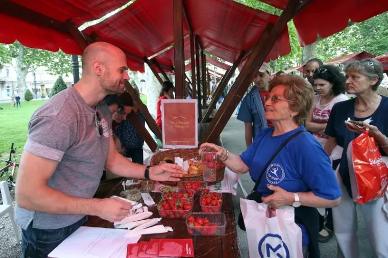 Volonterski doručak na zagrebačkom Zrinjevcu