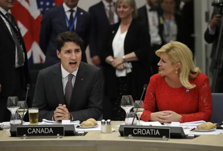 Kolinda Grabar Kitarović na NATO summitu