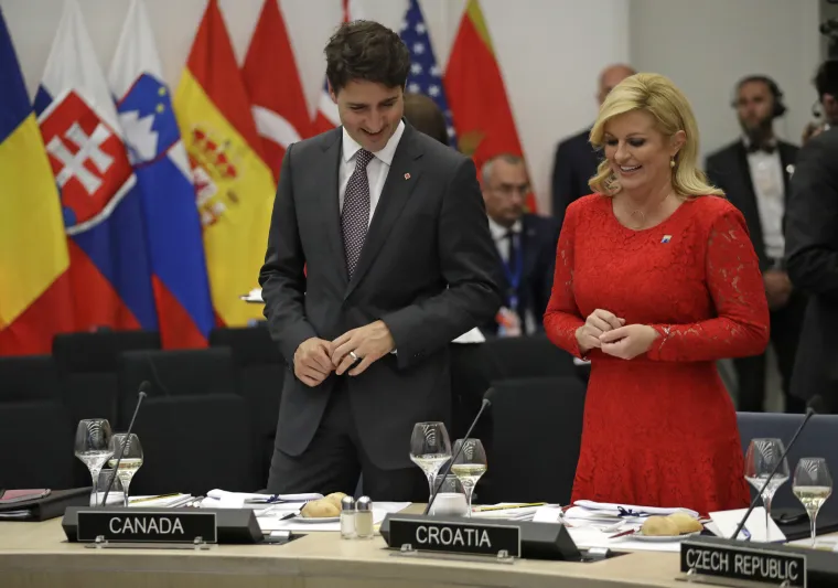 Kolinda Grabar Kitarović na NATO summitu