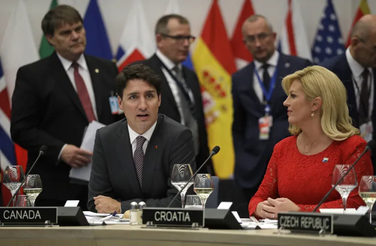 Kolinda Grabar Kitarović na NATO summitu