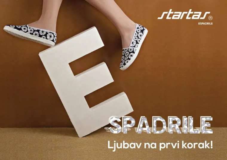 Na policama Borovo prodavaonica pojavila se nova vesela kolekcija Startas espadrila.