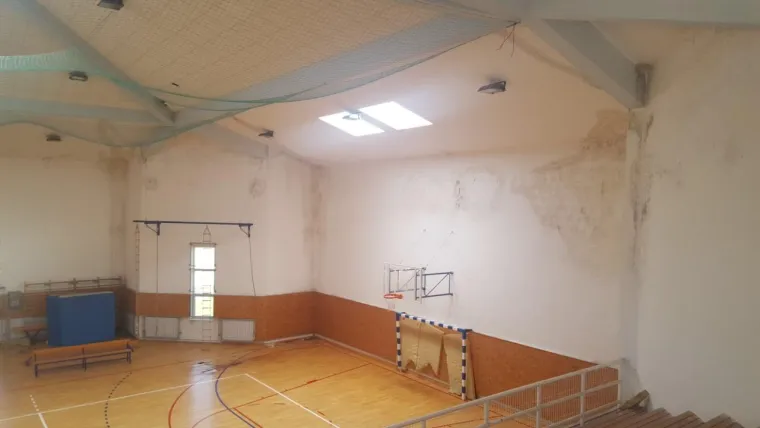 Školska dvorana u Ninu raspada se od vlage