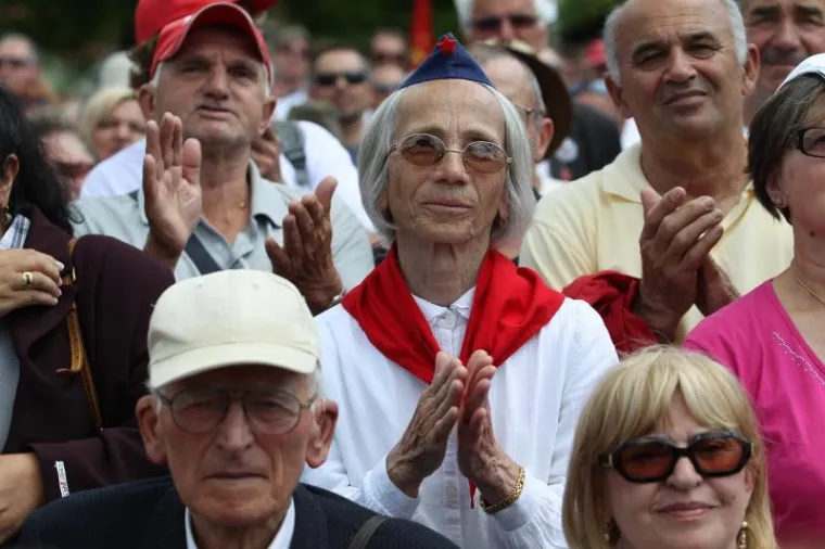 SVEČANI SKUP U POVODU DANA MLADOSTI-RADOSTI: U Kumrovcu se okupilo vi&scaron;e od &scaron;est tisuća ljudi