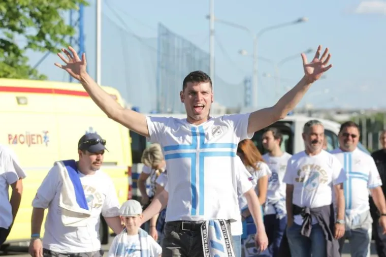 ARMADA ZAVLADALA ZAGREBOM: Pogledajte kako izgleda riječka proslava naslova u Maksimiru