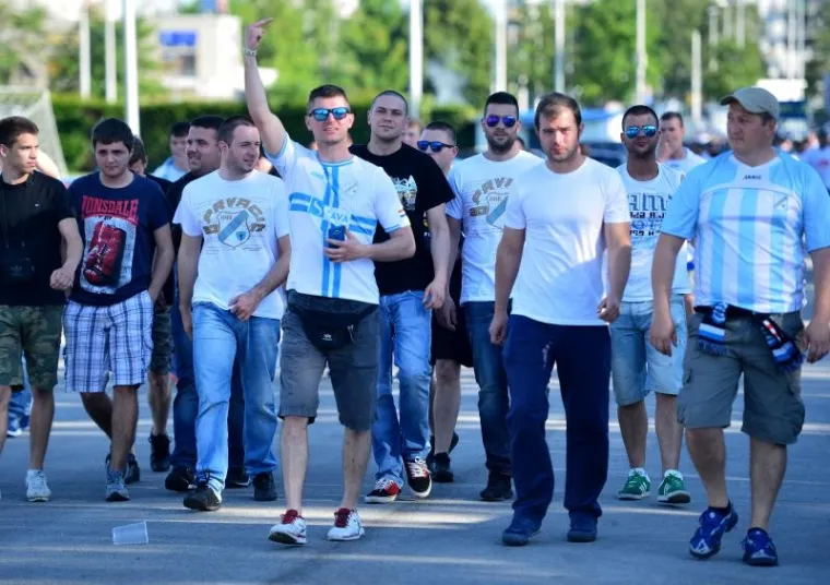 ARMADA ZAVLADALA ZAGREBOM: Pogledajte kako izgleda riječka proslava naslova u Maksimiru