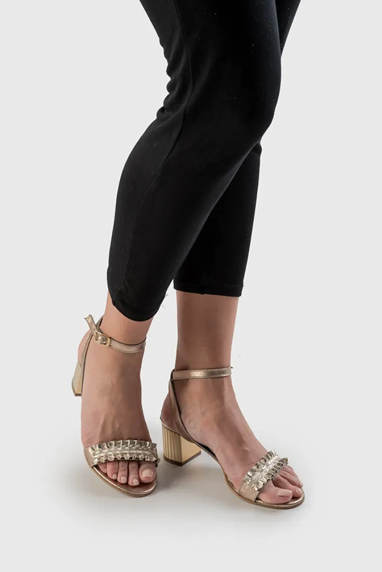 Retro &scaron;arm Guliver supertrendi sandala s block potpeticom