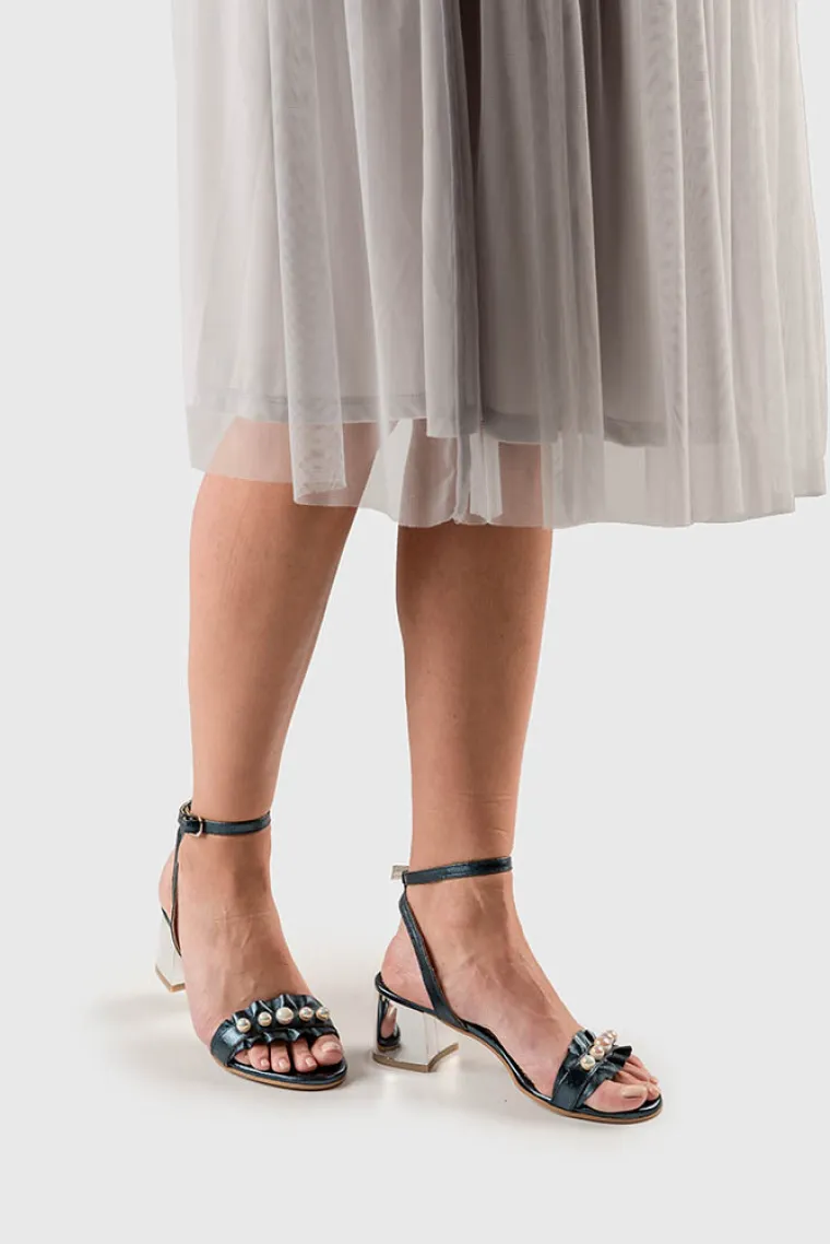 Retro &scaron;arm Guliver supertrendi sandala s block potpeticom