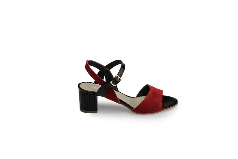 Retro &scaron;arm Guliver supertrendi sandala s block potpeticom