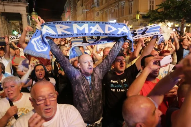 OVAKO RIJEKA SLAVI NASLOV: Pogledajte detalje s proslave koja je trajala do jutarnjih sati nedjelje