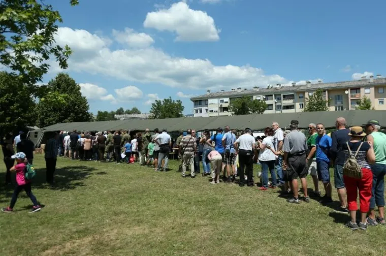 FOTOGALERIJA: Na dan OS RH vojska pokazala svo naoružanje i vojnu opremu kojom Hrvatska trenutno raspolaže