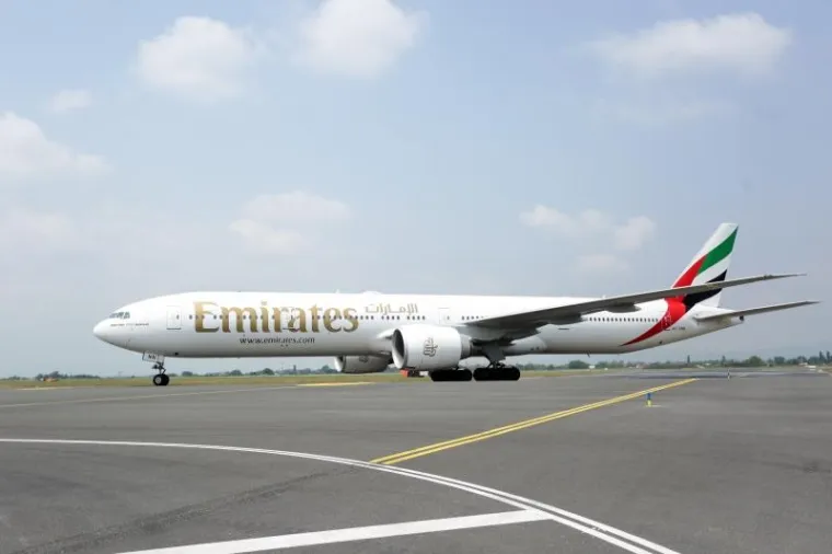 Emiratesov Boeing 777-300ER sletio u Zagreb