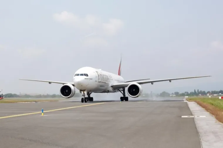 Emiratesov Boeing 777-300ER sletio u Zagreb