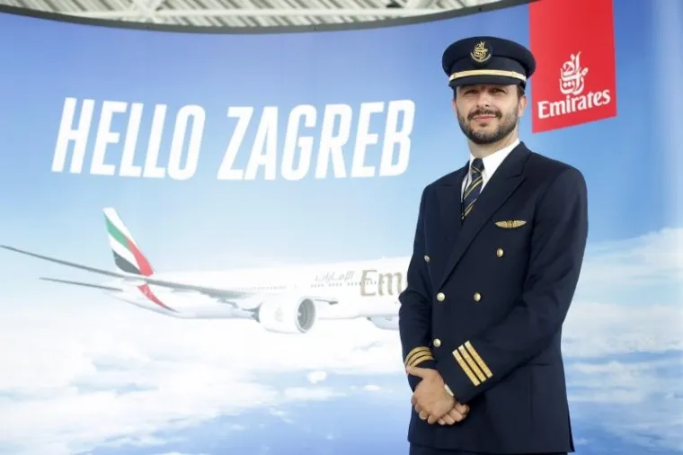 Marin Zdrilić pilot je Emiratesa i jedan od 250 Hrvata zaposlenih u toj velikoj aviokompaniji.