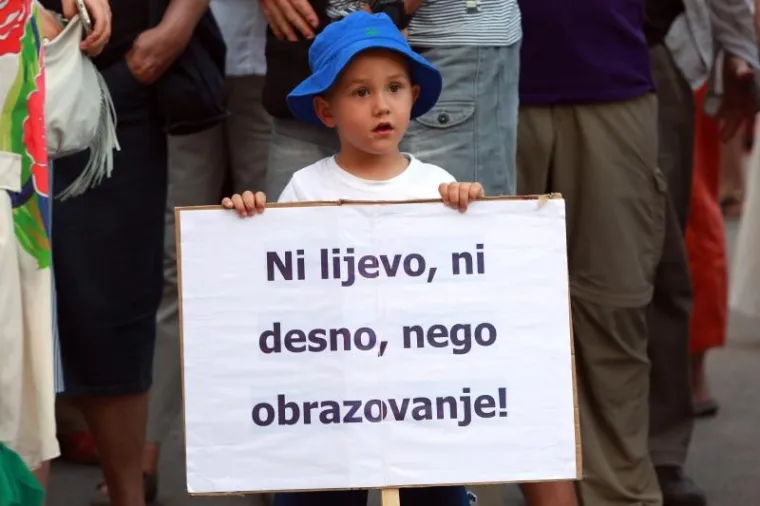 PROSVJED PODRŠKE KURIKULARNOJ REFORMI ODRŽAN DILJEM HRVATSKE: Evo kako je bilo u Splitu, Rijeci, Slavonskom Brodu...
