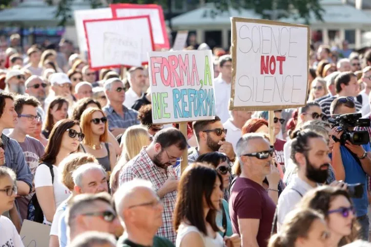 PROSVJED PODR&Scaron;KE KURIKULARNOJ REFORMI ODRŽAN DILJEM HRVATSKE: Evo kako je bilo u Splitu, Rijeci, Slavonskom Brodu...