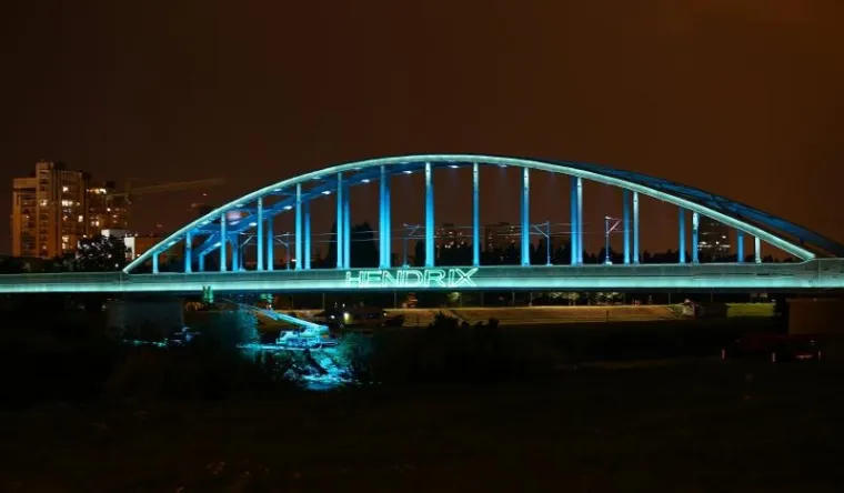 HENDRIXOV MOST DOBIO NOVO RUHO: Jedan od prepoznatljivih simbola grada Zagreba zasjao novim svjetlom