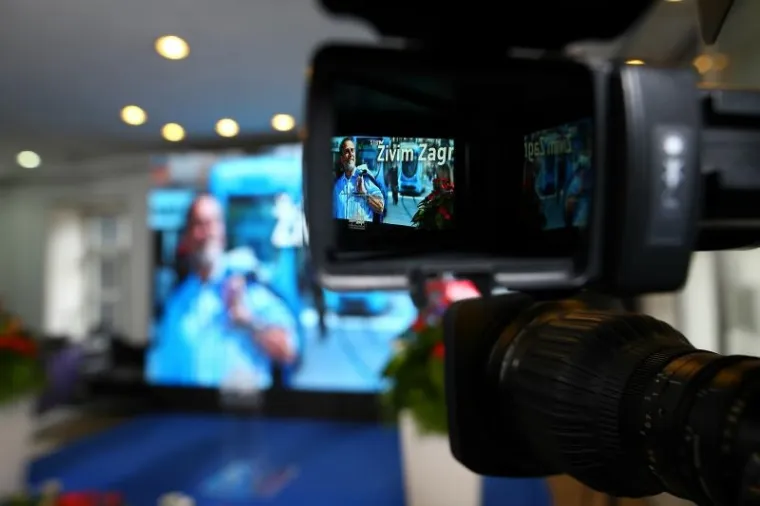 Atmosfera u stožeru Milana Bandića