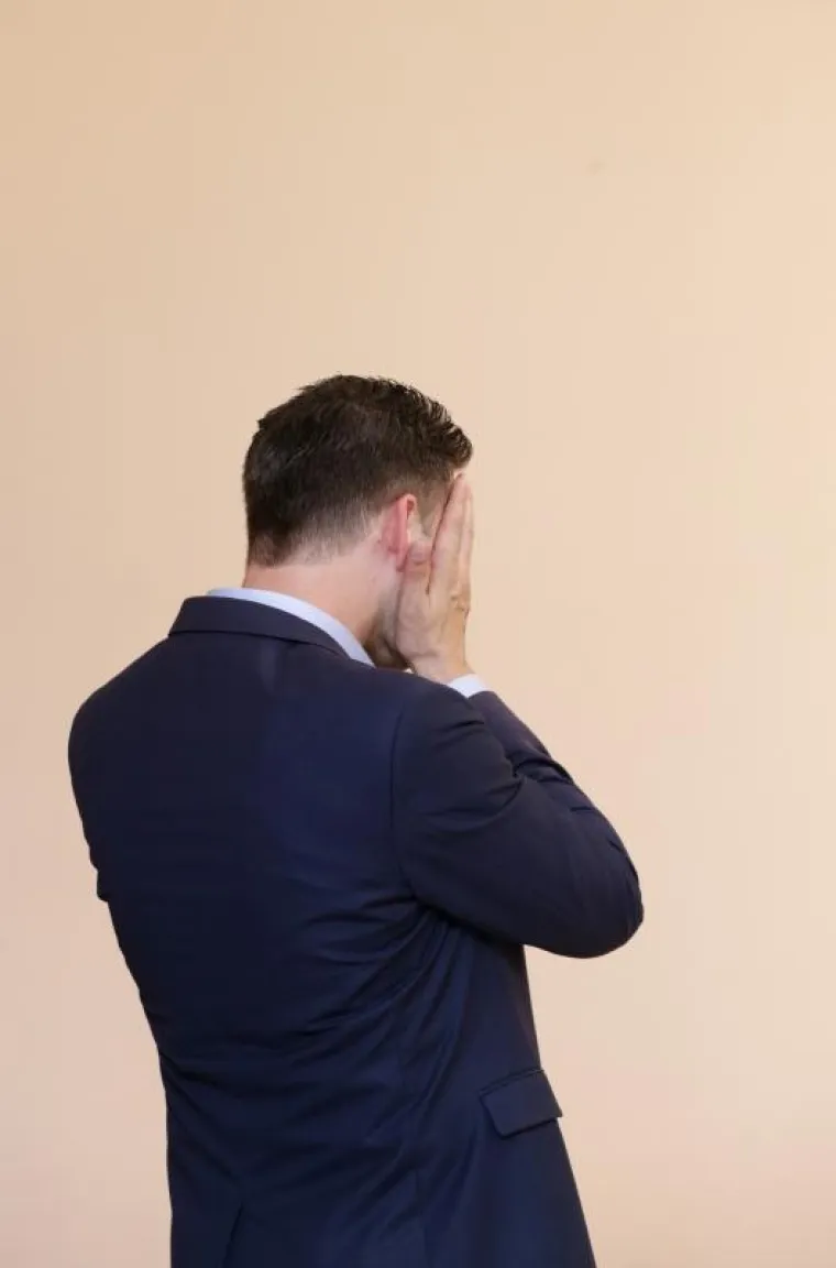 Božo Petrov teško je podnio poraz Mosta u Metkoviću...