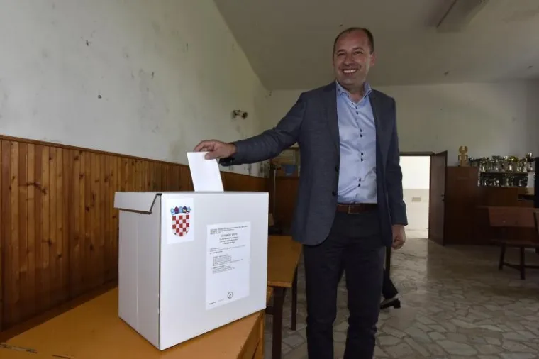 IDS-ovac Renato Krulčić, kandidat za gradonačelnika Pazina.