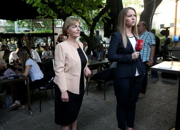 ZAGREB: Čekanje rezultata drugog kruga lokalnih izbora u stožeru Anke Mrak-Taritaš