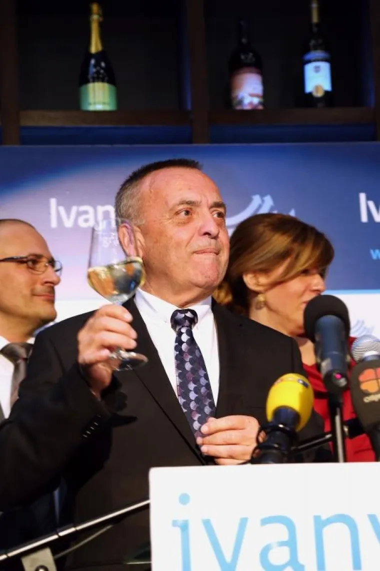 Izborni stožer kandidata za gradonačelnika Osijeka Ivana Vrkića u drugom krugu lokalnih izbora 2017.