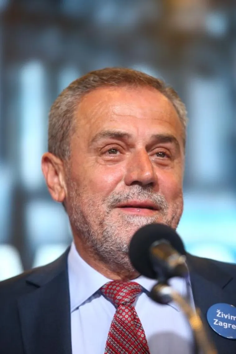 ZAGREB: Milan Bandić održao govor nakon pobjede u drugom krugu lokalnih izbora