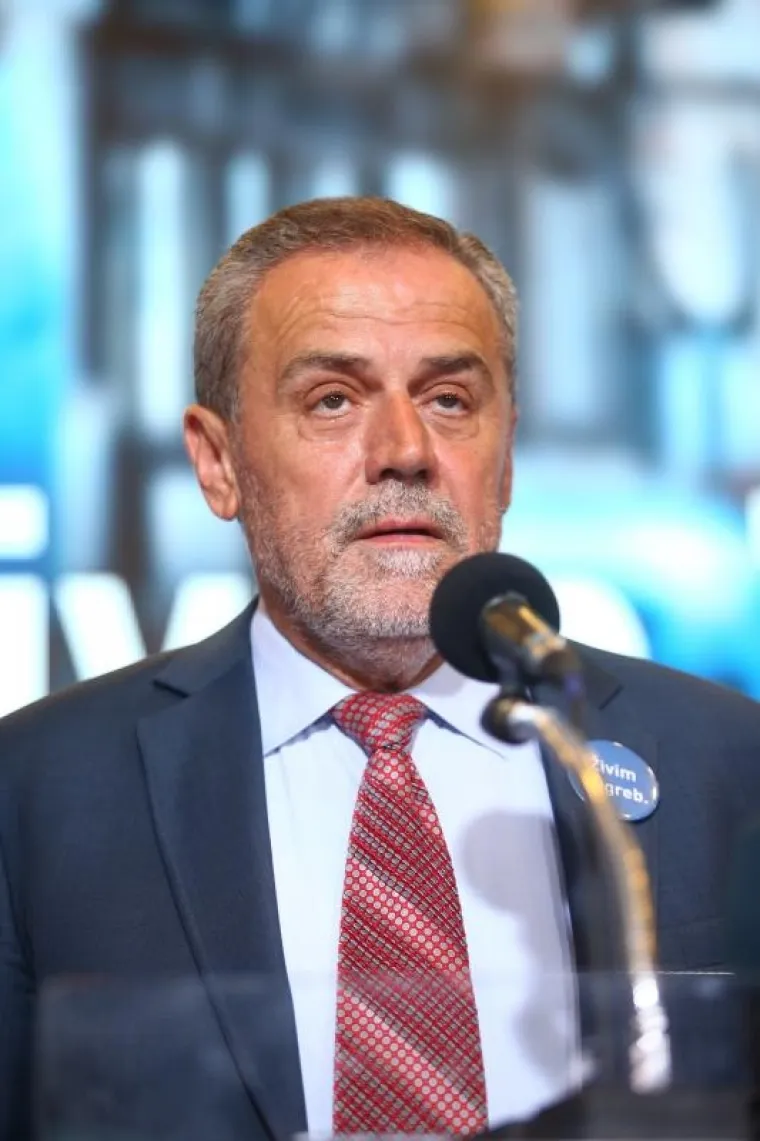 ZAGREB: Milan Bandić održao govor nakon pobjede u drugom krugu lokalnih izbora