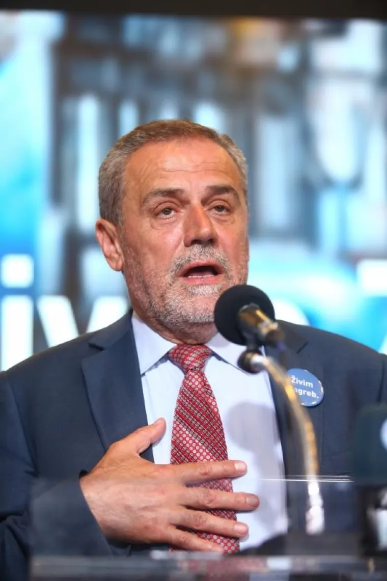 ZAGREB: Milan Bandić održao govor nakon pobjede u drugom krugu lokalnih izbora