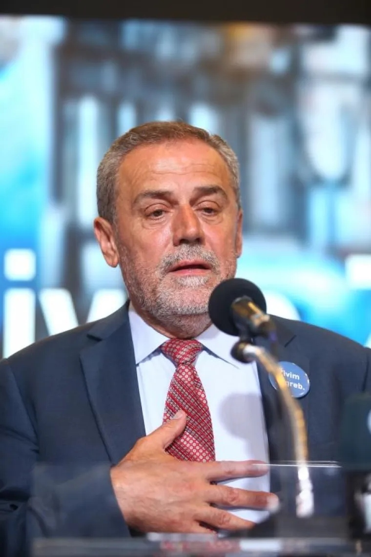 ZAGREB: Milan Bandić održao govor nakon pobjede u drugom krugu lokalnih izbora
